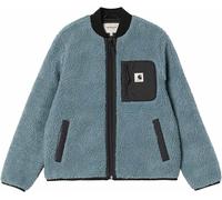 Carhartt WIP - Warmes und komfortables Fleece - W' Janet Liner Citadel / Black für Damen aus Wolle - Größe S - Blau Blau S