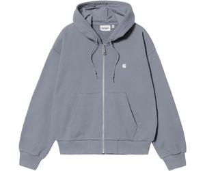 Carhartt WIP - Weites Sweatshirt mit Reißverschluss - Damen / Frauen - W' Hooded Casey Jacket Sweat - W' Hooded Casey Jacket Sweat Blau M