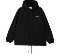 Carhartt WIP Winterjacke Hooded Coach Jacket Schwarz L