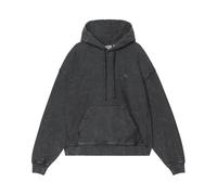 Carhartt WIP Women's Hooded Lambert Sweatshirt Black, Moon wash