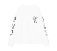 Carhartt WIP Women's L/S Playing Cards T-Shirt White