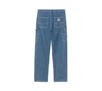 Carhartt WIP Women's Pierce Pant Straight Blue, Stone washed