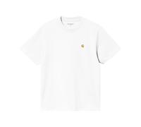 Carhartt WIP Women's S/S Chase T-Shirt White / Gold