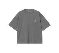 Carhartt WIP Women's S/S Nelson T-Shirt Black, Garment dyed