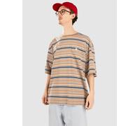 Carhartt WIP Zane T-Shirt zane stripe / peanut Herren Gr. XS