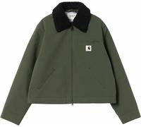 Carhartt WIP - Zwischensaison-Jacke - Damen / Frau - Newkirk Jacket - Newkirk Jacket W Opuntia Wild Dog Print für Damen - Größe XS - Grün Grün XS
