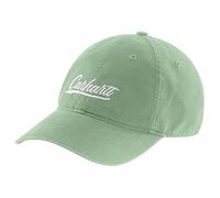Carhartt Women's Canvas Script Graphic Cap, Soft Green, OFA