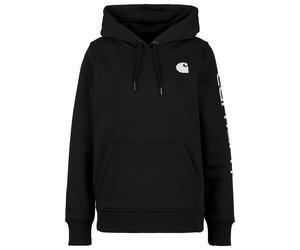Carhartt - Women's Clarksburg Logo Sleeve Sweatshirt - Hoodie, Gr. XL, schwarz (Black)