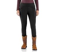 Carhartt Womens Force Fitted Heavyweight Lined Legging - Schwarz Gr - XL