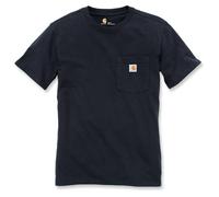 Carhartt - Women's Loose Fit Heavyweight S/S Pocket Cotton - T-Shirt, Gr. S, blau (Black)