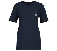 Carhartt - Women's Loose Fit Heavyweight S/S Pocket Cotton - T-Shirt, Gr. XL, blau (Navy)
