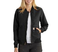 Carhartt Women's Size Crawford Bomber Jacket, Black, 2X Plus