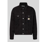 Carhartt Work In Progress Jeansjacke mit Label-Detail Modell 'EVERSON' in Black, Größe XL