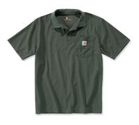 Carhartt WORK POCKET POLO-SHIRT S/S - Moss 104 XS