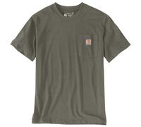 Carhartt - Workw Pocket S/S - T-Shirt, Gr. L, grau (DustyOlive)