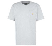 Carhartt - Workw Pocket S/S - T-Shirt, Gr. L, grau (HeatherGrey)