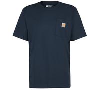 Carhartt - Workw Pocket S/S - T-Shirt, Gr. XL, blau (Navy)