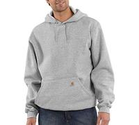 Carhartt® HOODED SWEATSHIRT K121 - Größe S - Farbe heather grey