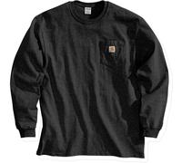 Carhartt WORKWEAR POCKET T-SHIRT L/S | Black | XXL