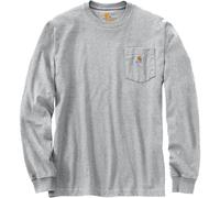 Carhartt WORKWEAR POCKET T-SHIRT L/S | Heather Grey | L