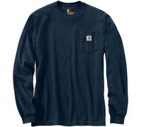 Carhartt WORKWEAR POCKET T-SHIRT L/S | Navy | S