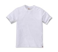 Carhartt T-Shirt Workwear Solid - Relaxed Fit, ohne Tasche, kurzärmlig - Weiß XXL