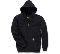 Carhartt K122 Midweight Hooded Zip Kapuzen Sweatjacket black / M
