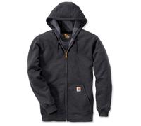 Carhartt Zip Hooded Sweatshirt K122 Zip Hoodie Sweatshirt-Jacke - Größe S - Farbe crh-carbon heather