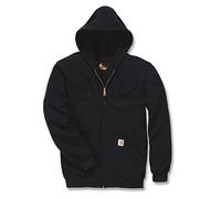 Carhartt Zip Hooded Sweatshirt K122 - black Größe M