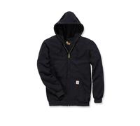 Carhartt Zip Hooded Sweatshirt K122 Zip Hoodie Sweatshirt-Jacke - Größe XS - Farbe black