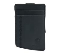 Carhatt Herren-Geldbörse aus Leder mit Vordertasche, Schwarz (Vordertasche), Einheitsgröße