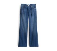 someday Damen Jeans Carie Iconic Flared Dunkelblau nachhaltiger Baumwollmix Gr. 42