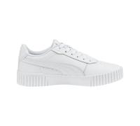 PUMA Damen Carina 2.0 Turnschuhe, Puma White Puma White Puma Silver, 37 EU