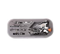 Carina 8-teiliges Nähfußset Ruffler, Privileg, Singer, W6