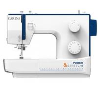 Carina by Fischer Nähmaschine Carina Power Stretch II Original, eine der besten Nähmaschinen, Computer-Nähmaschine für Einsteiger, Fortgeschrittene & Profis, Freiarm, LED Nählicht