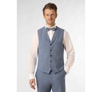 Carl Gross Baukasten-Weste Herren Regular Fit Acetat blau, 54