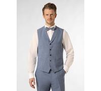 Carl Gross Baukasten-Weste Herren Regular Fit Acetat blau, 58