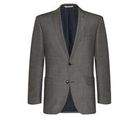 Modern Fit 2-Knopf-Sakko aus Schurwolle Modell 'Steven' 50 men Stein