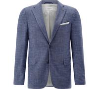 Carl Gross Sakko Herren Slim Fit Baumwoll-Stretch blau, 50