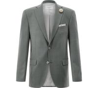 Carl Gross Sakko Herren Shelby Slim Fit 2-Knopf Woll-Stretch Grün Größe 52