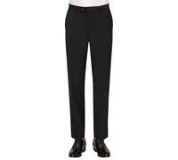 Carl Gross Regular Fit Anzughose mit Bügelfalten Modell 'Silvio' in Black, Größe 30