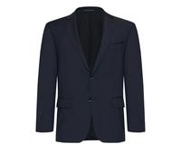 Carl Gross Sakko Herren Regular Fit Reverskragen Schurwoll-Stretch blau, 56