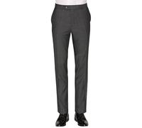 Carl Gross Hose Herren Regular Fit Schurwolle grau, 29