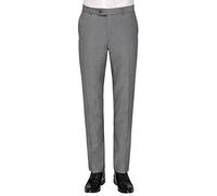 Carl Gross Hose Herren Slim Fit Schurwolle grau, 114
