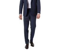 Carl Gross Hose Herren Regular Fit Schurwolle blau, 110