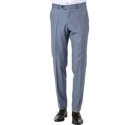 Carl Gross Hose Herren Slim Fit Schurwolle blau, 60