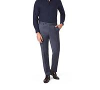 Carl Gross Hose Herren Slim Fit Schurwolle blau, 50