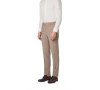 Carl Gross Hose Herren Slim Fit Woll-Stretch beige, 60