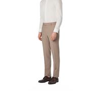Carl Gross Hose Herren Slim Fit Woll-Stretch beige, 98