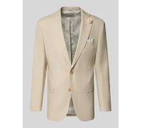 Carl Gross Regular Fit Anzugjacke aus Leinen-Mix Modell 'Tannon' in Beige, Größe 29